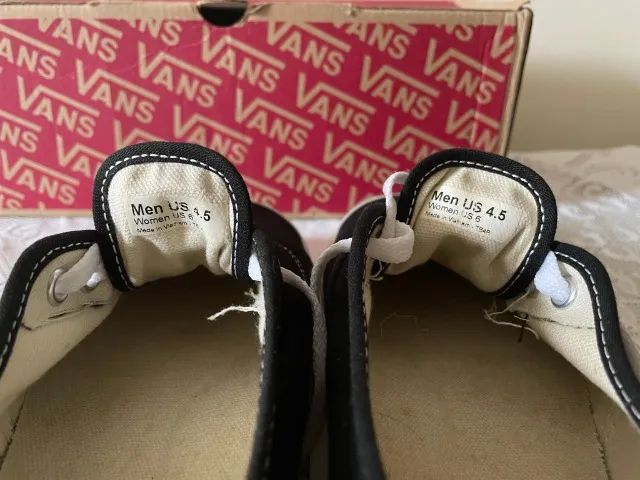 Vans Authentic Black / Preto - 35 - Foto 4