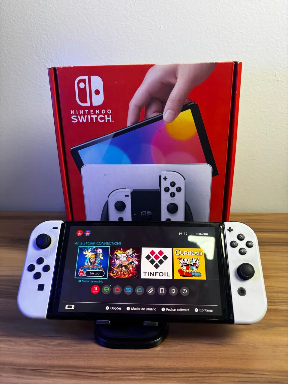 Nintendo Switch OLED - Desbloqueado