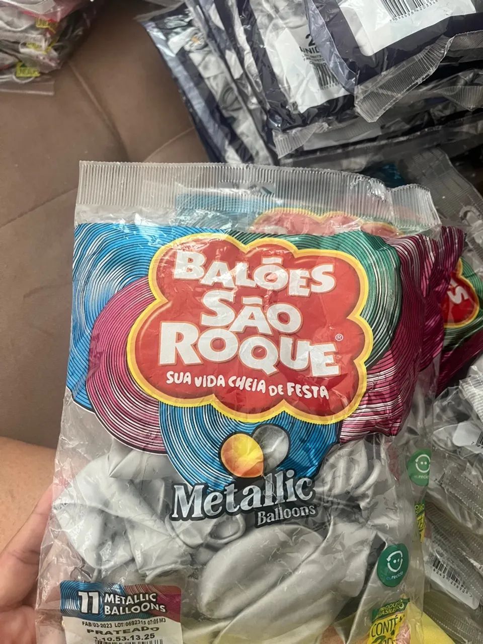 Balões Metalizados São Roque - metade do preço 