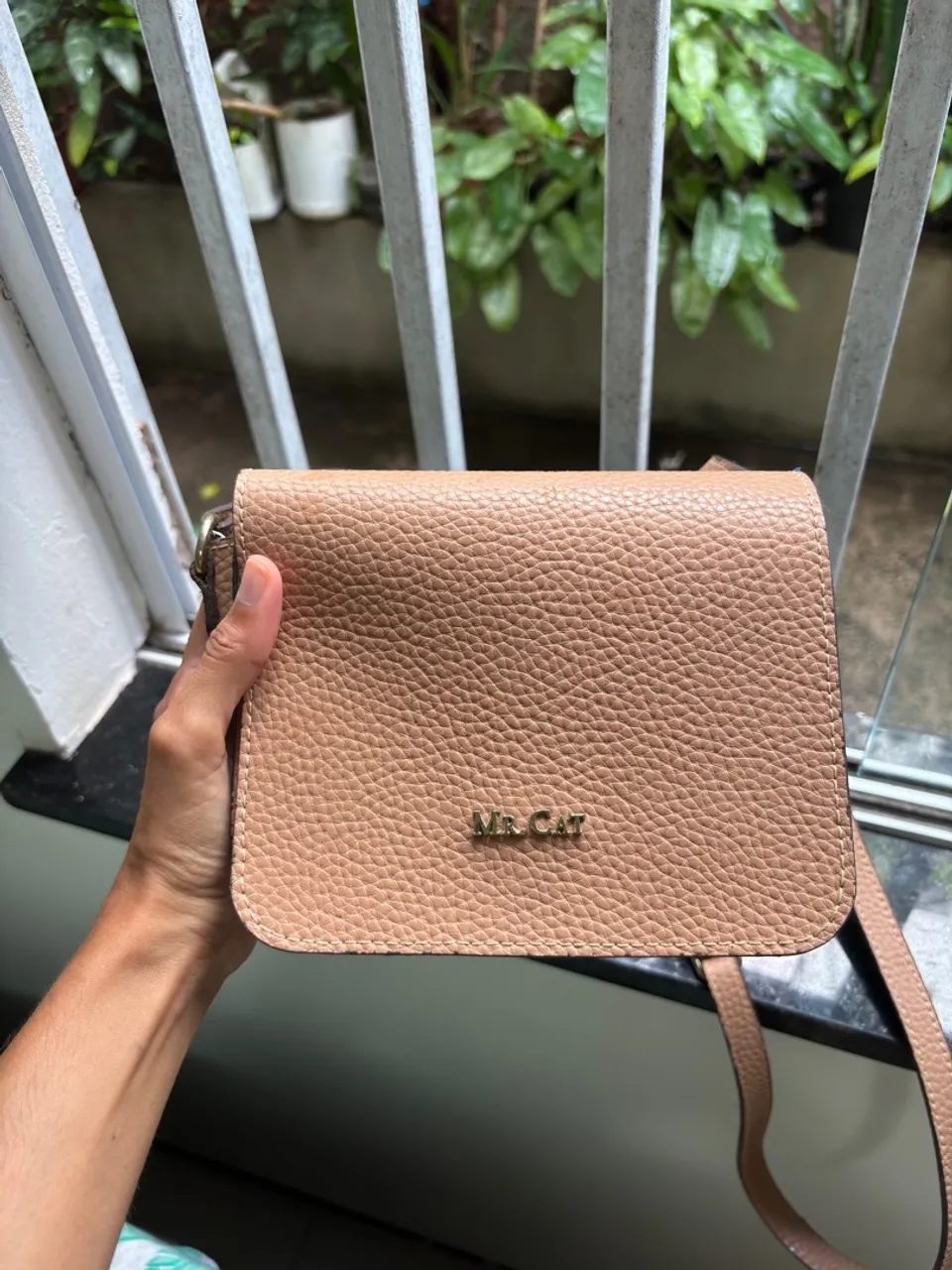 Bolsa Mr. Cat - Cor Bege