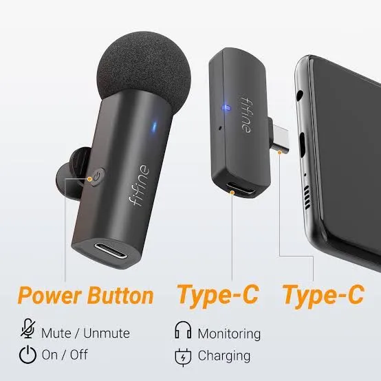 Microfone Lapela Fifine M6