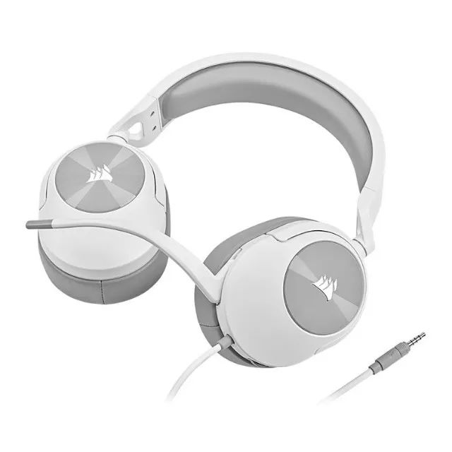 Headset Gamer Corsair HS55 Stereo Drivers 50mm Branco CA-9011261-NA [novo] - Foto 2
