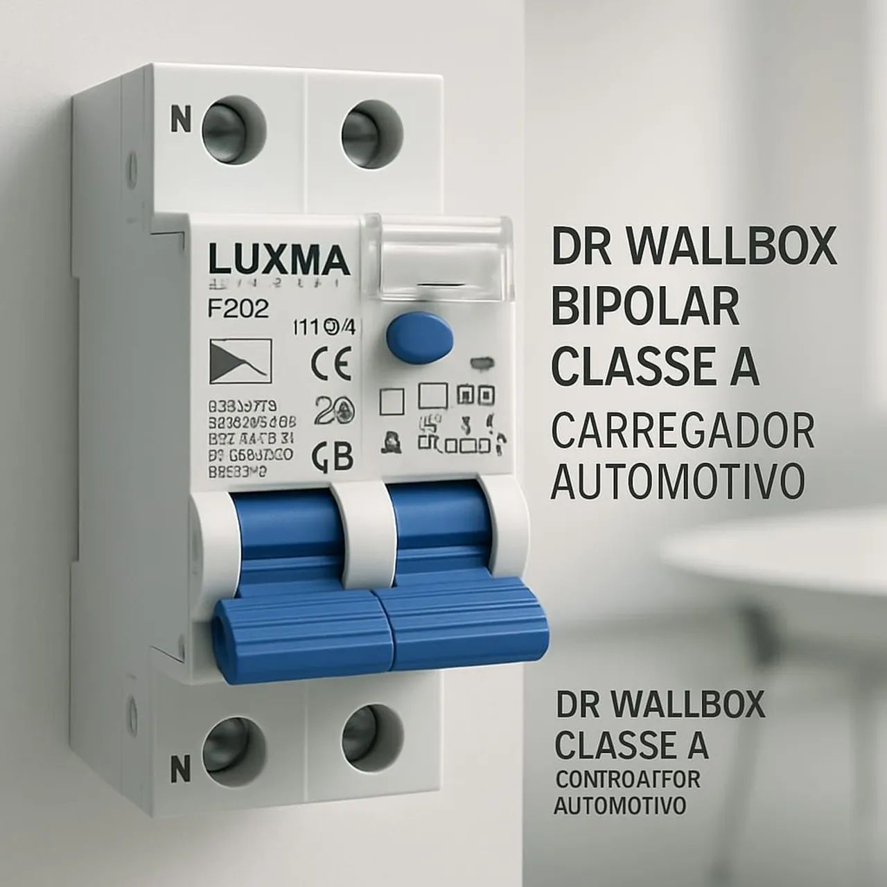 Interruptor DR Wallbox  Classe A  | Proteção para Carregador Veicular - Foto 2