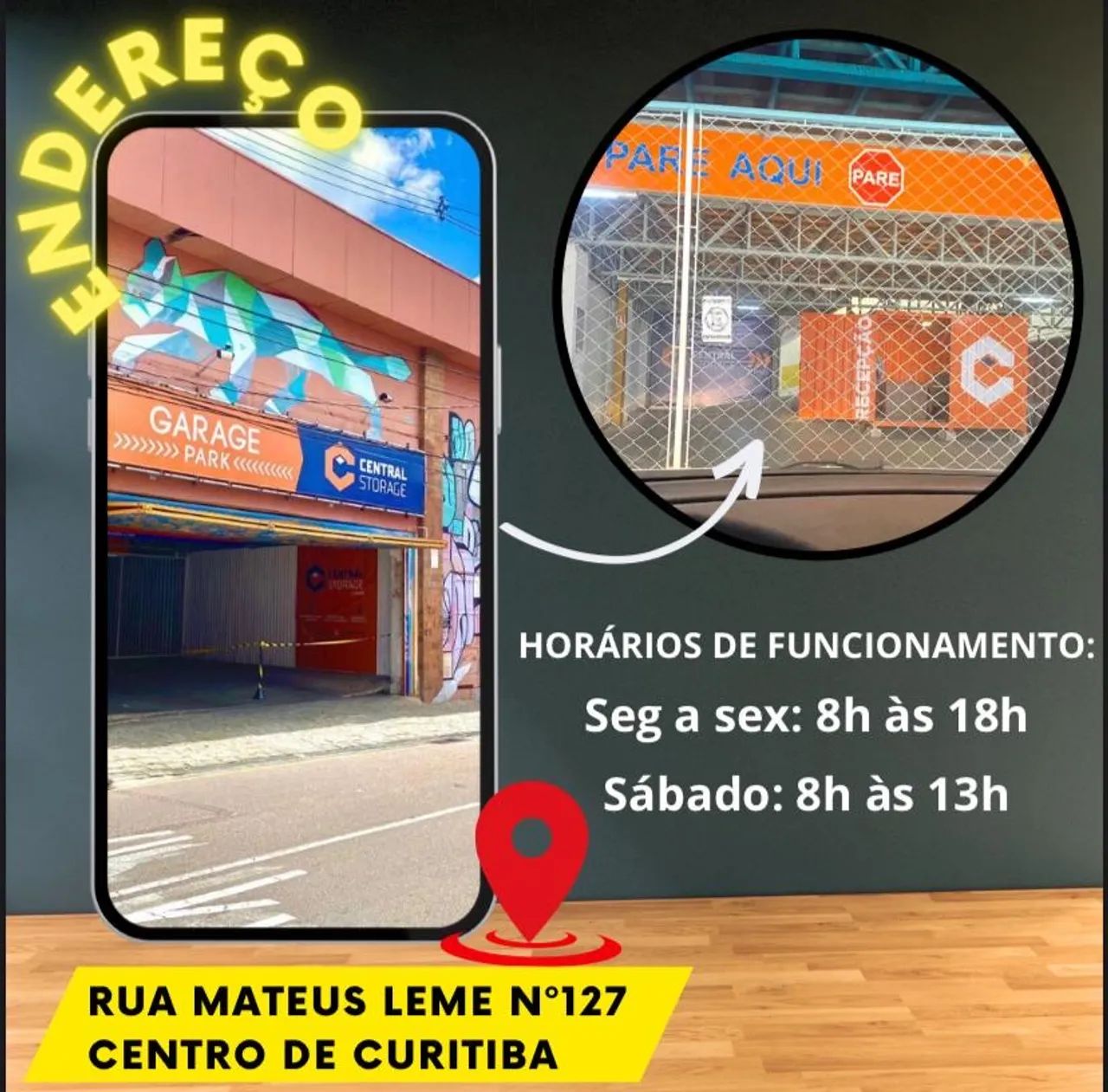 Cadeira presidente marrom reclinável  - Foto 2