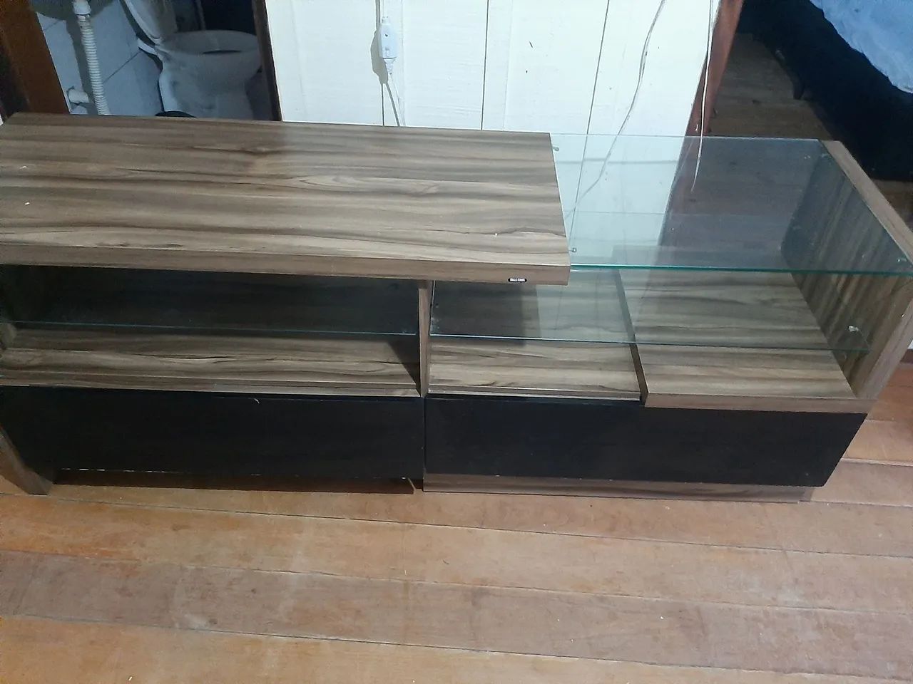 Rack de TV com Vidro - Foto 2