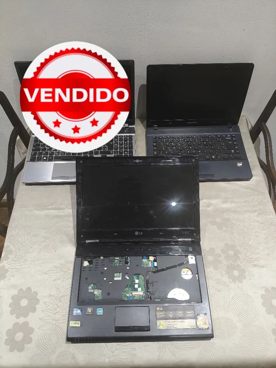 Peças de Notebook LG / Qbex / Samsung
