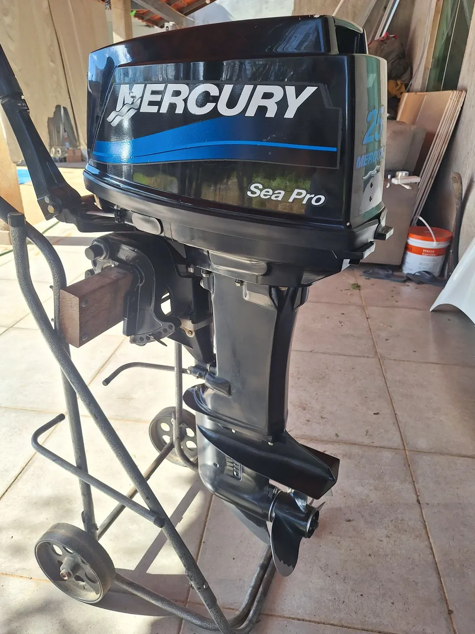 Motor Popa Mercury 25/30Hp - Perfeito