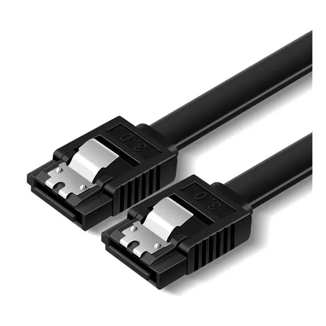 Cabo de Dados SATA III 180º 6GBs com Trava - WZetta