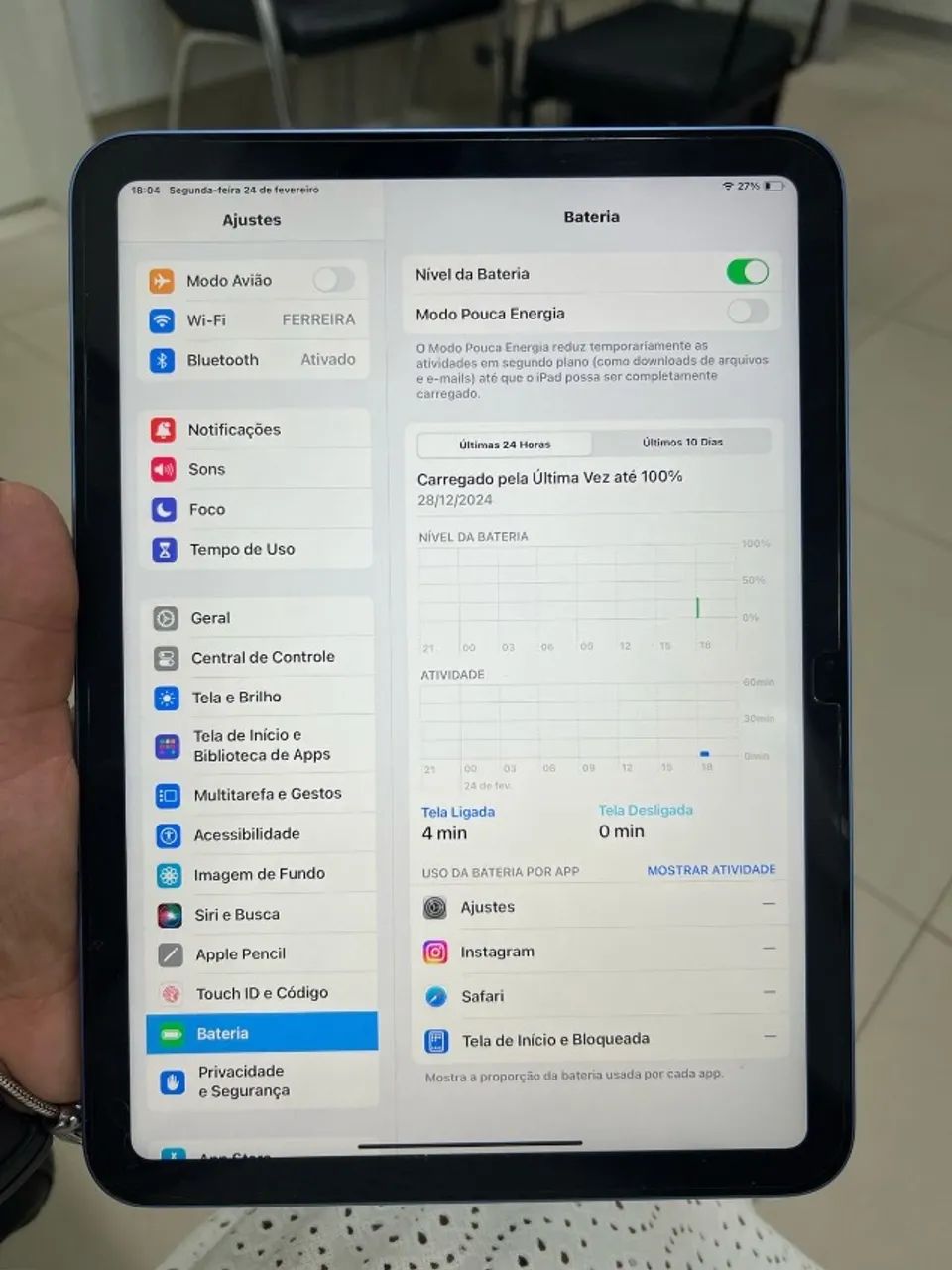 iPad 10 geração 256g NOVINHO - Foto 3