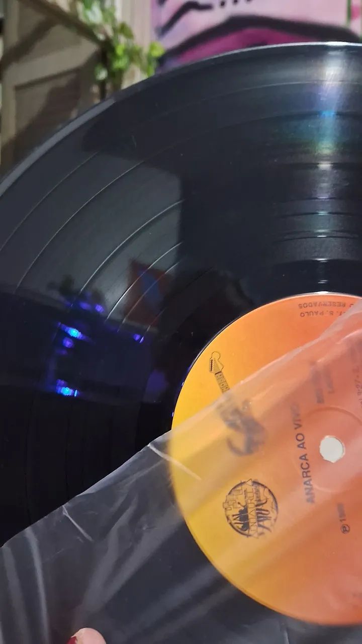 Disco de vinil usado duplo banda Anarca ao vivo - Foto 5