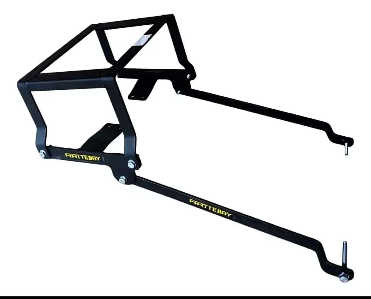 Suporte de baú de moto reforçado Dafra Tvs Sport Mottu - Foto 2