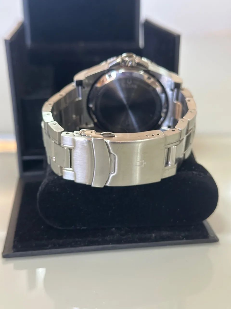 Relógio Bulova Precisionist Carbon usado - Foto 2