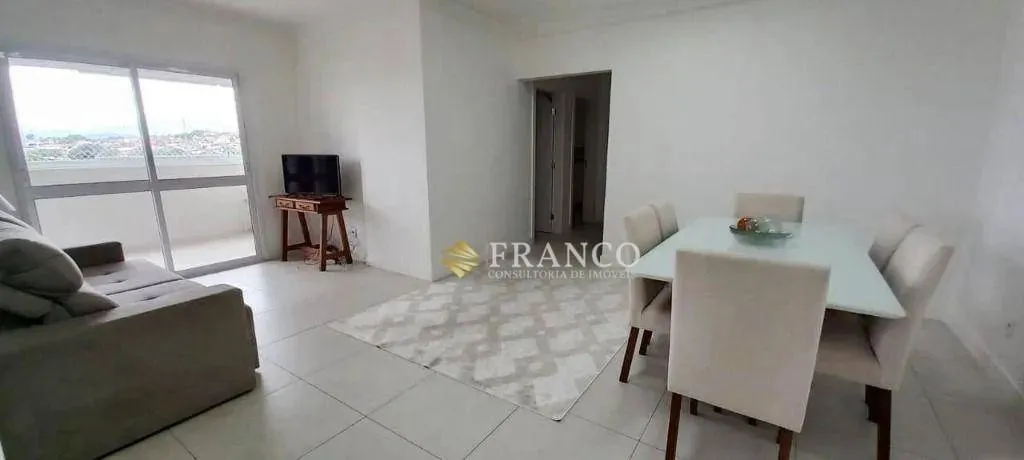 Apartamento com 3 dormitórios para alugar, 100 m² - Independência - Taubaté/SP