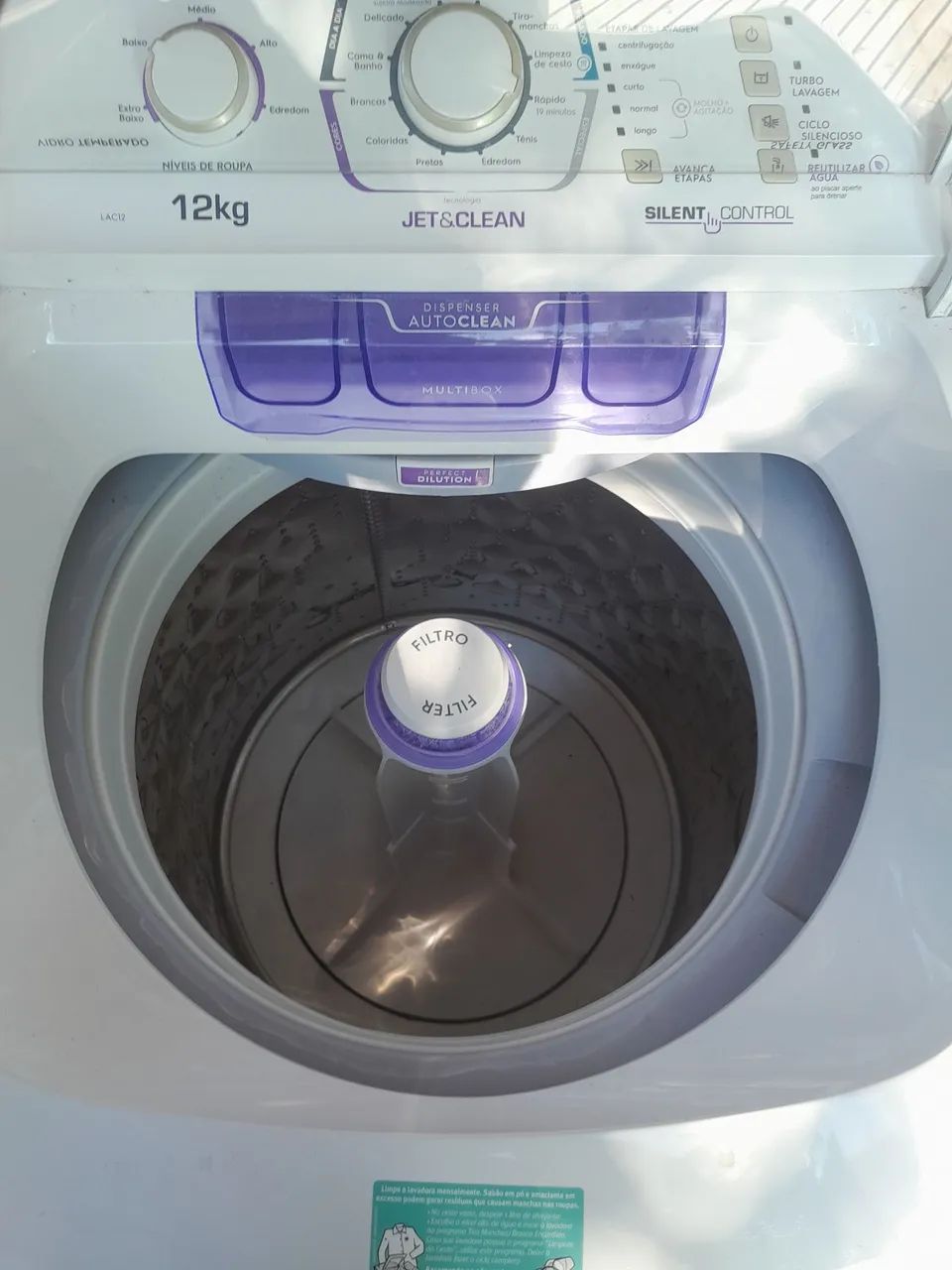 Máquina de Lavar Roupa Electrolux 12kg - Foto 2
