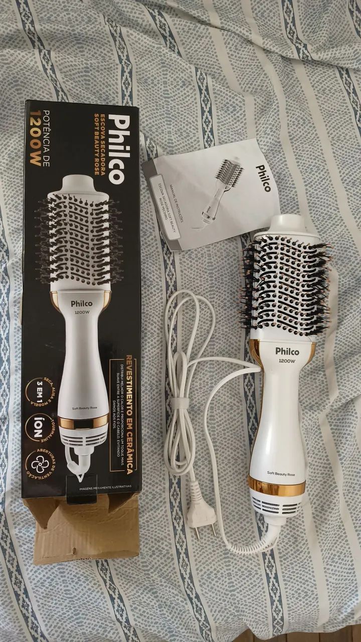 Escova Secadora Philco Soft Beauty Rose