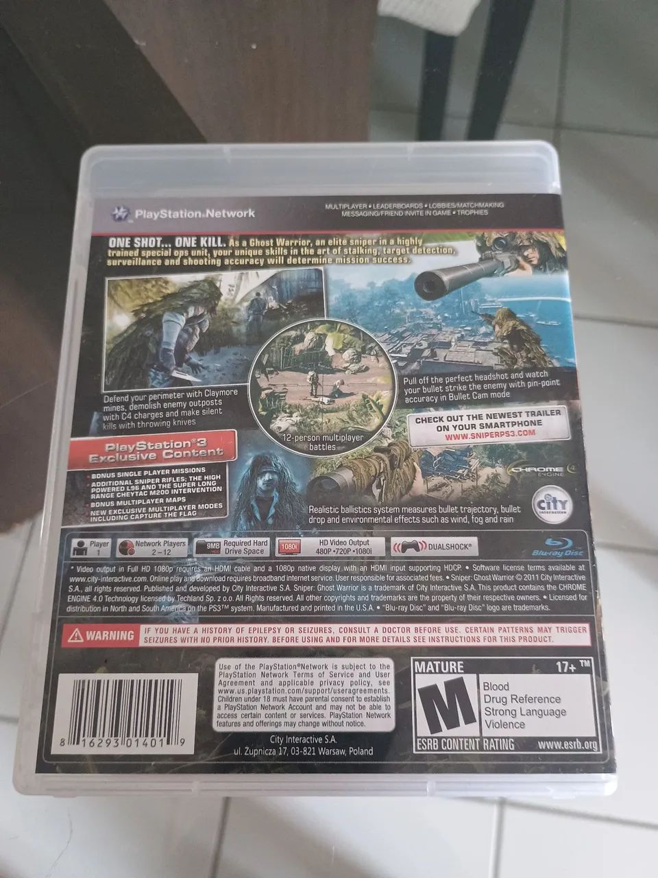 Sniper: Ghost Warrior - PS3 - Foto 2