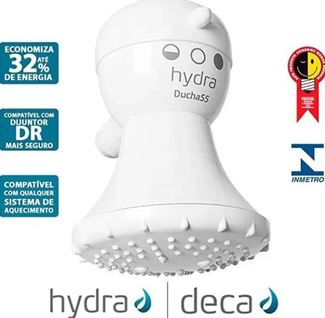  Chuveiro Hydra DuchaSS 3T 127V 5400W