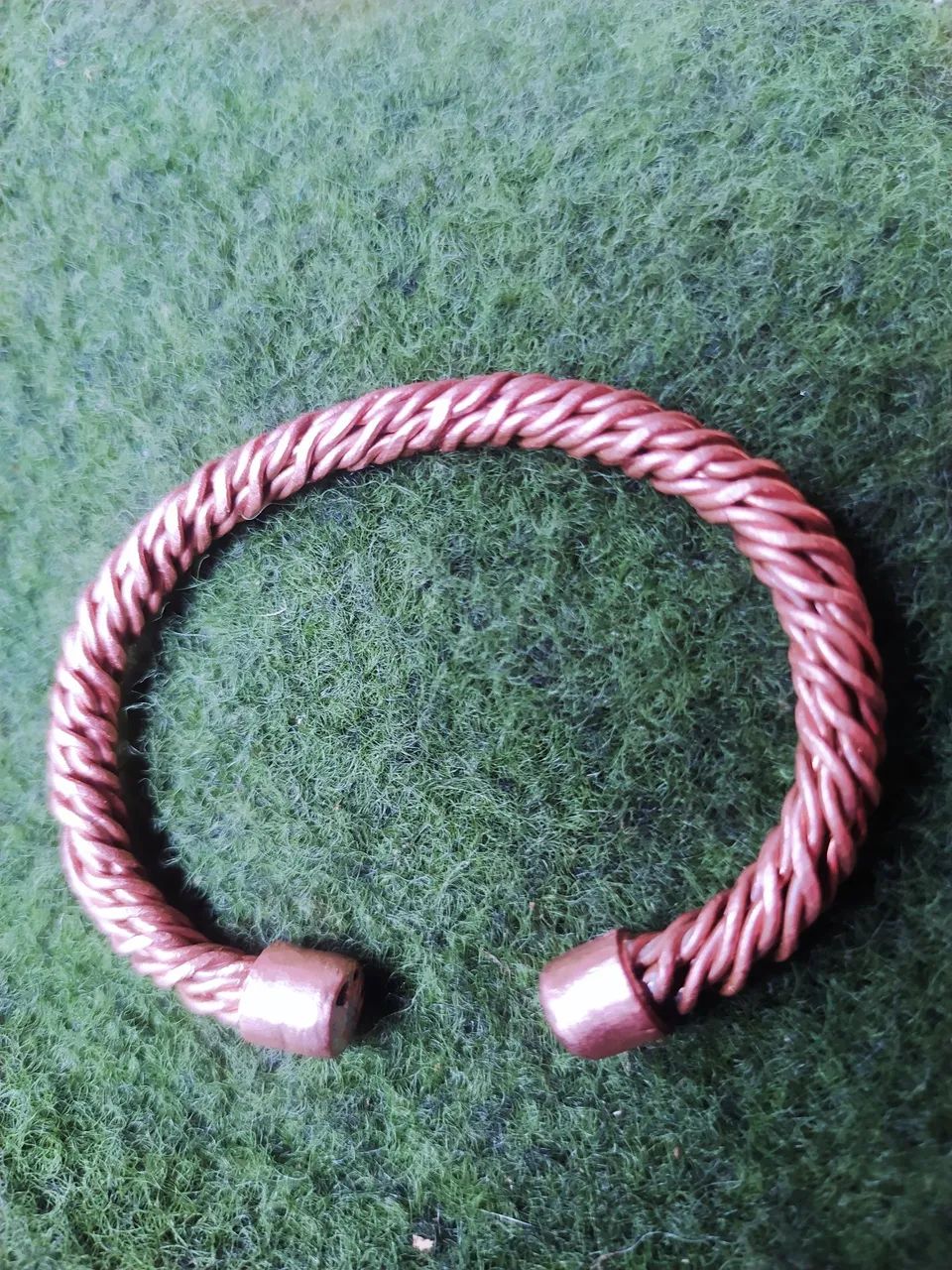 Bracelete/pulseira em cobre puro  - Foto 3