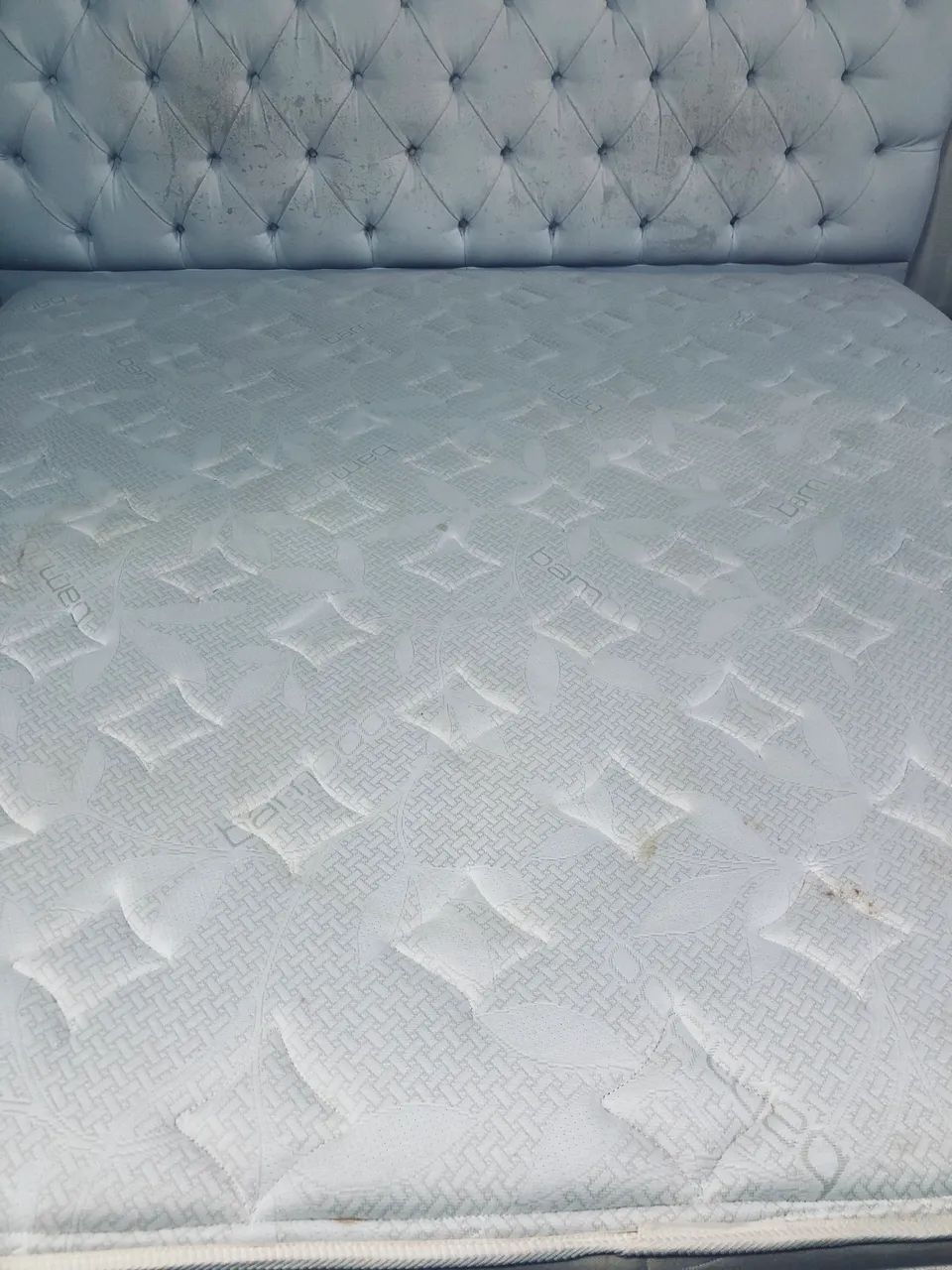 Cama box king Size com colchão  - Foto 3