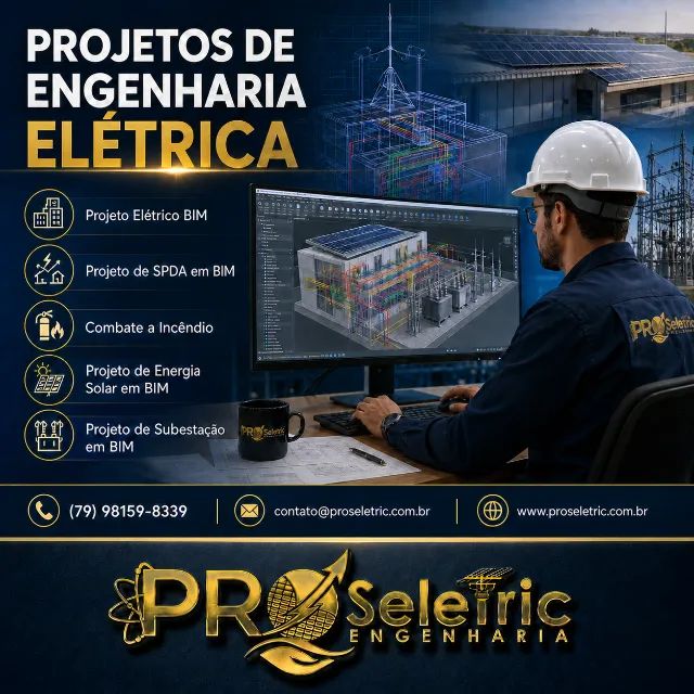 Engenheiro Eletricista_Projeto Elétrico_SPDA_Carregador VE