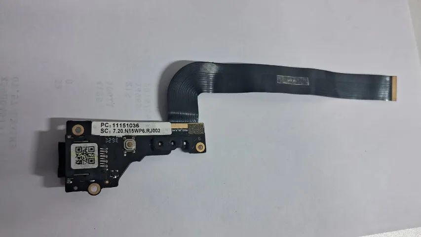 Placa Power Rede Rj45 Para Notebook Vaio Fe15 vjfe52f11x - Foto 3