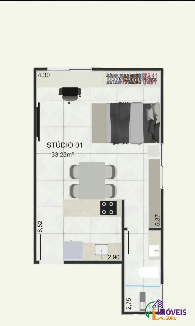 APARTAMENTO - JARDIM SANTA RITA - MG - Foto 5