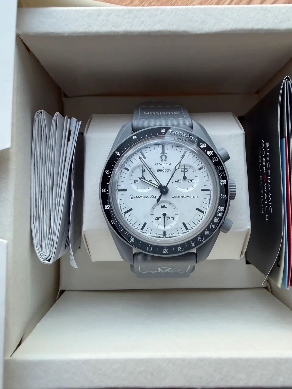 Relógio Omega x Swatch Moonswatch 1965 - Foto 5