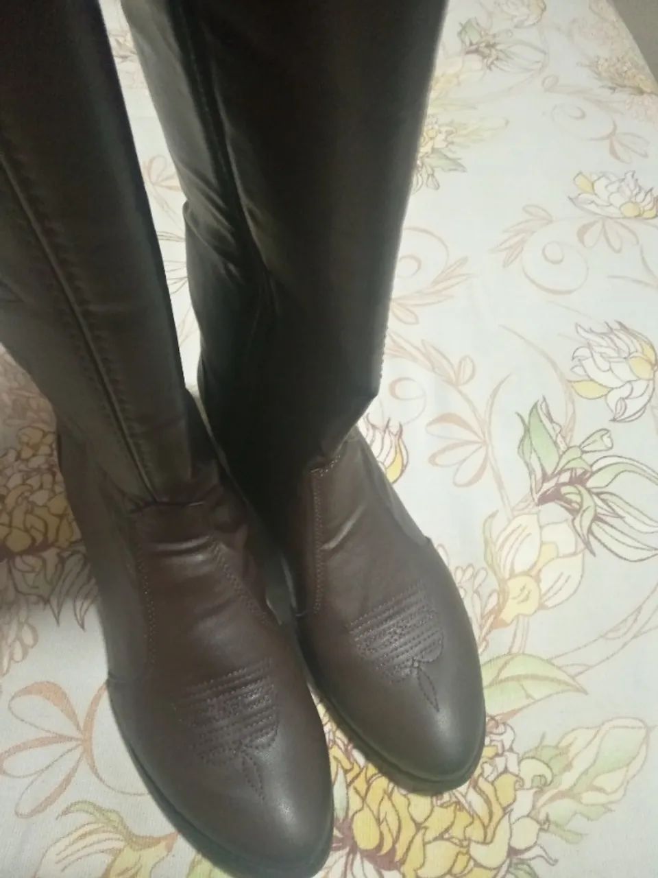Bota coutry cano longo - Foto 2