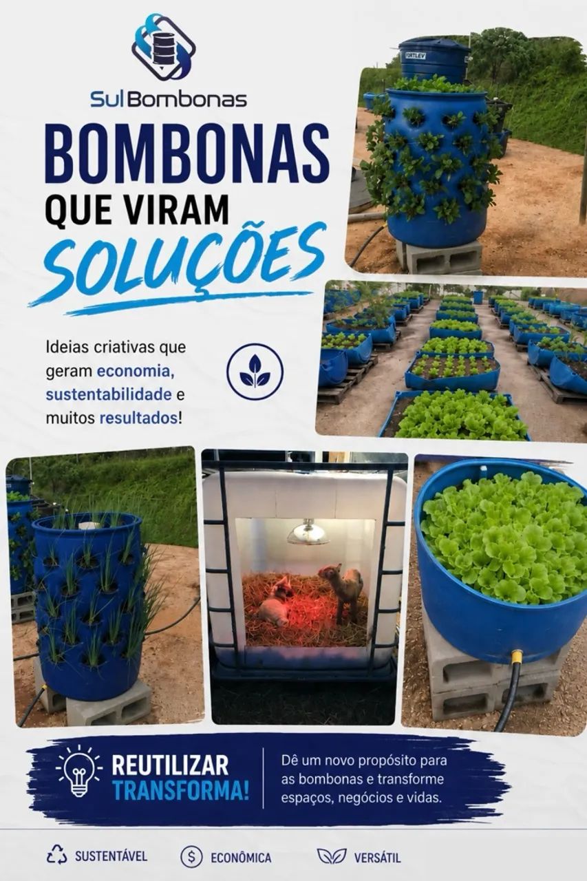 Ideias Utilização BOMBONAS PLÁSTICAS  - Foto 2