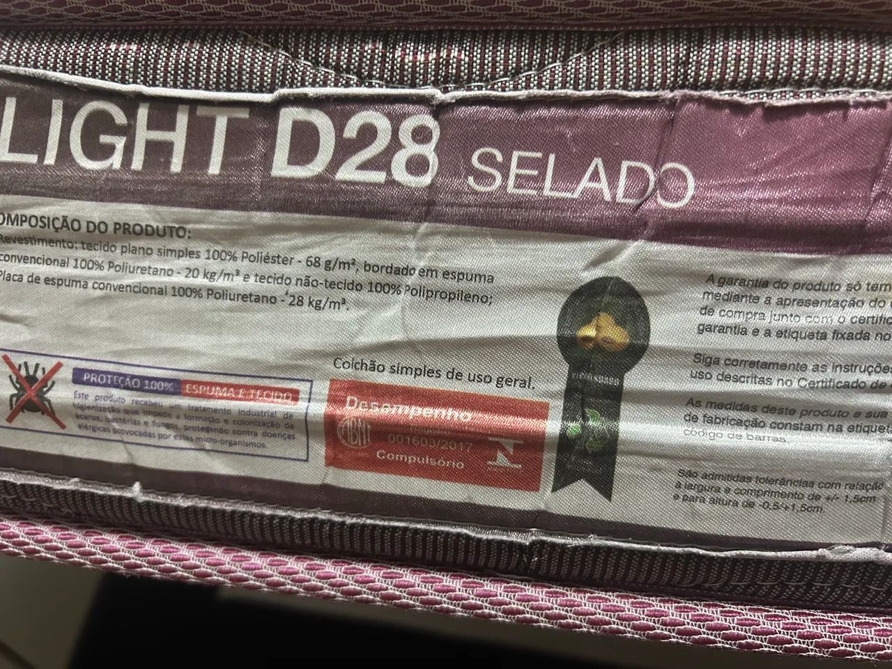 Colchão Solteiro Ortobom D28 Light 14x 78x188 - Foto 3