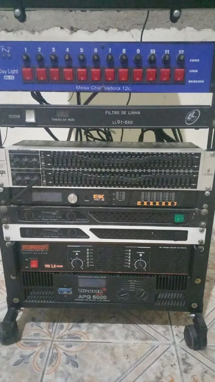 Vendo um apg 5000 rack completo 