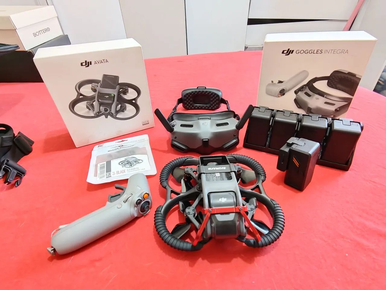 Dji avata, óculo íntegra e motion