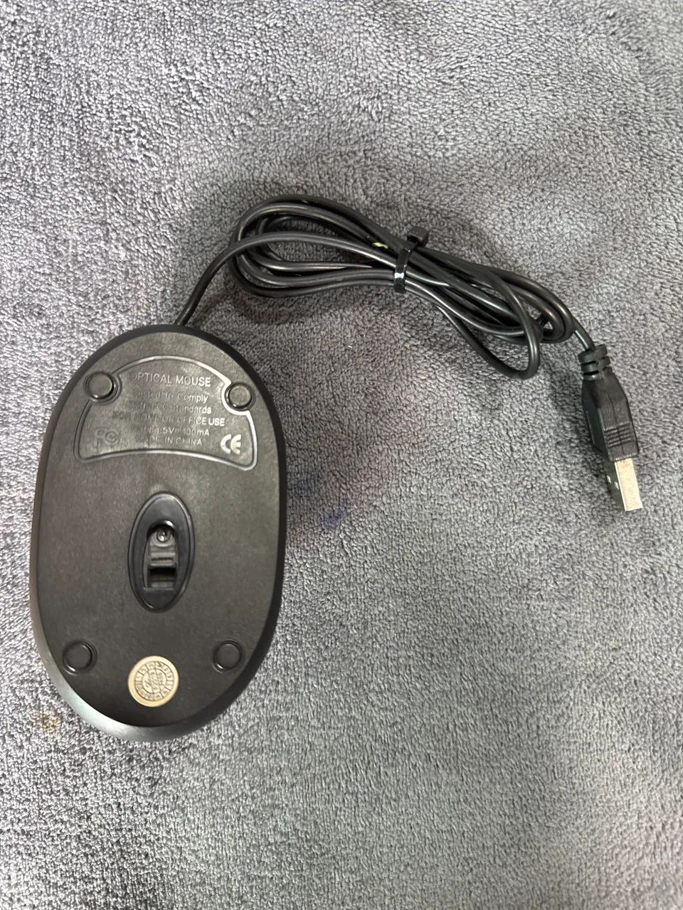 Mouse Óptico com Fio Ergonômico - Foto 2