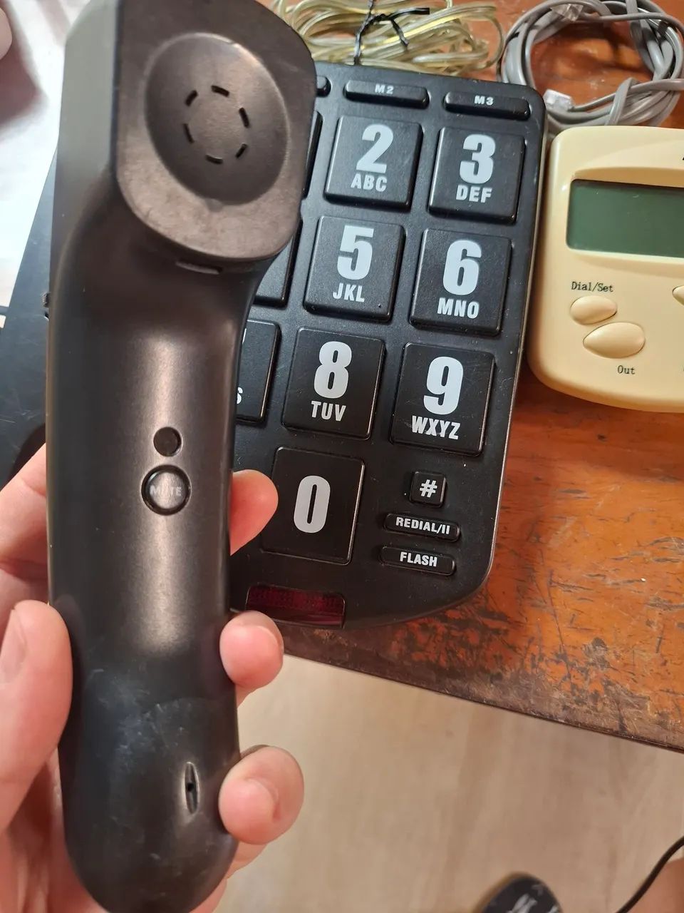 Telefo e com fio fixo e bina - Foto 2
