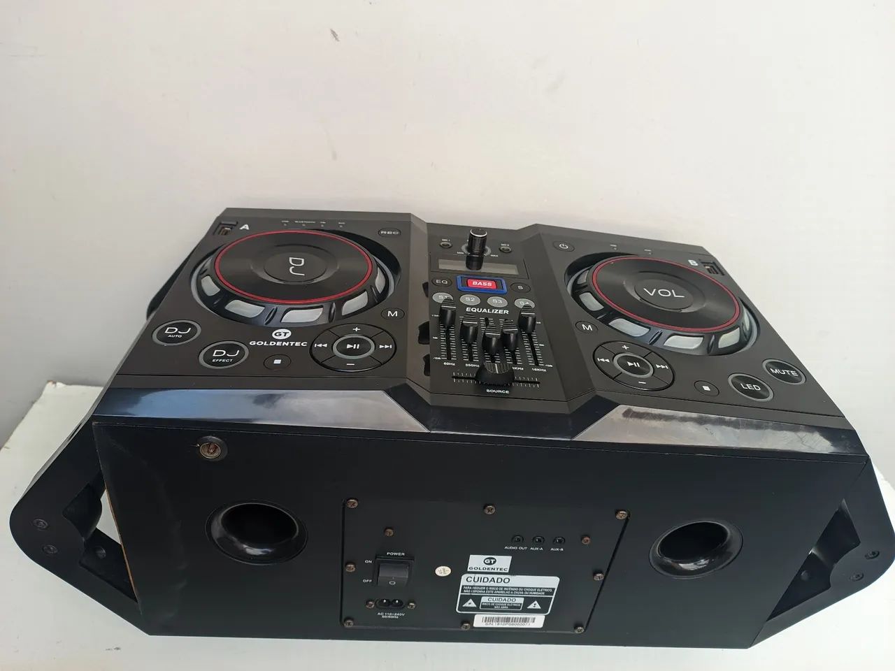 Caixa de som bluetooth DJ goldentec - Foto 5