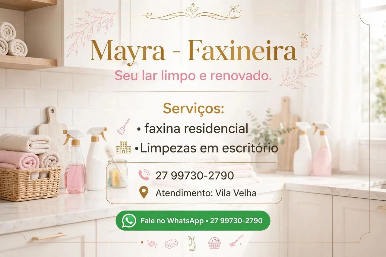 Faxineira 