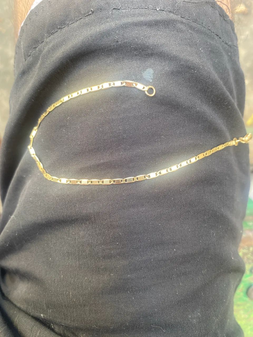 Pulseira Magold masculina 18k