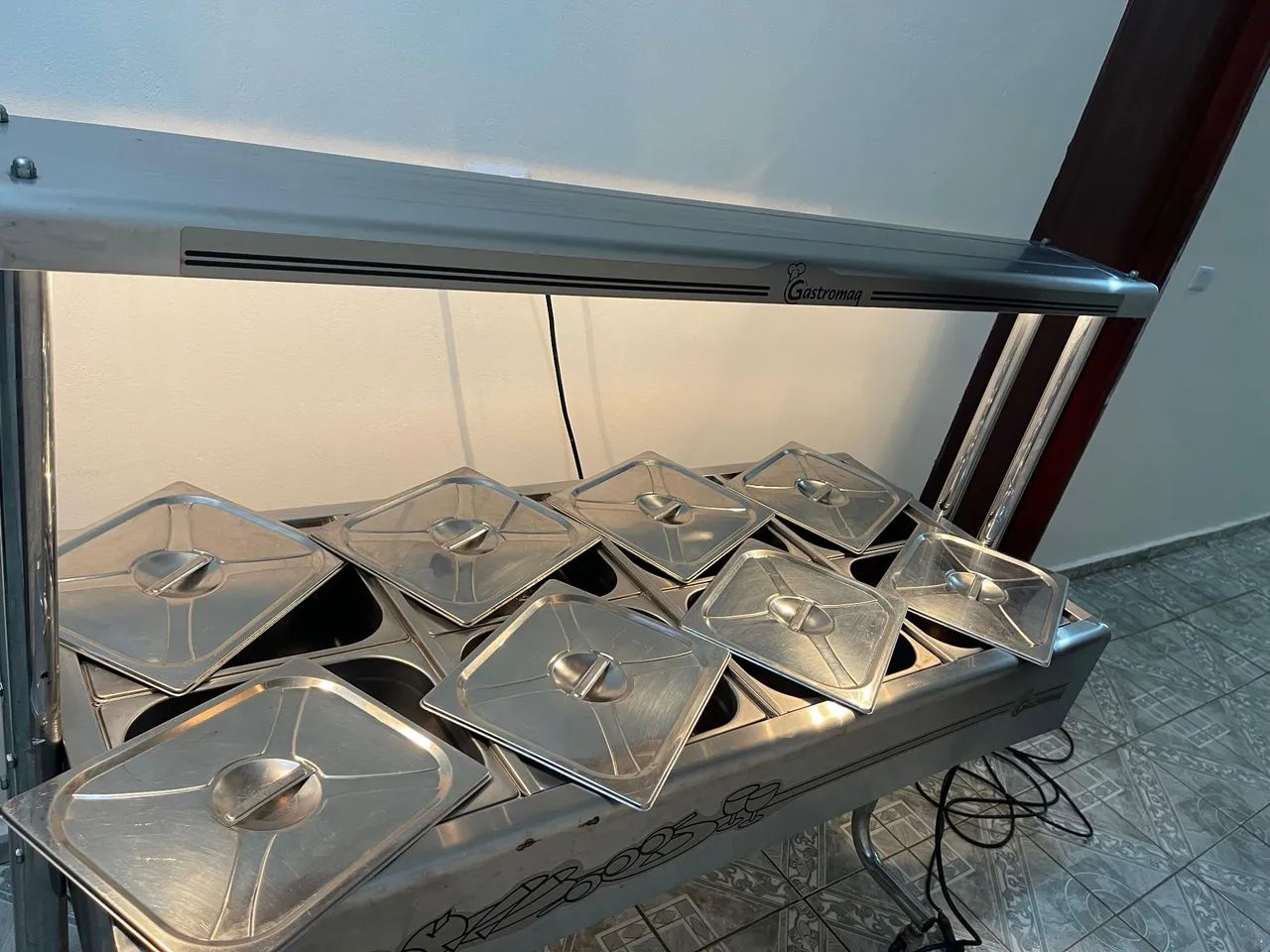 Buffet Térmico  8 cubas 110 v - Foto 3