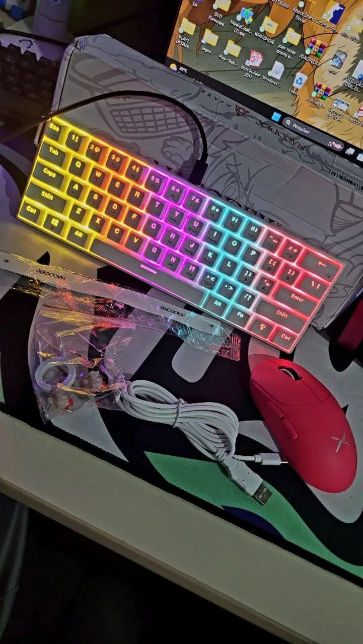 VENDO MOUSE DELUX M400 (NOVO)!! - Foto 4