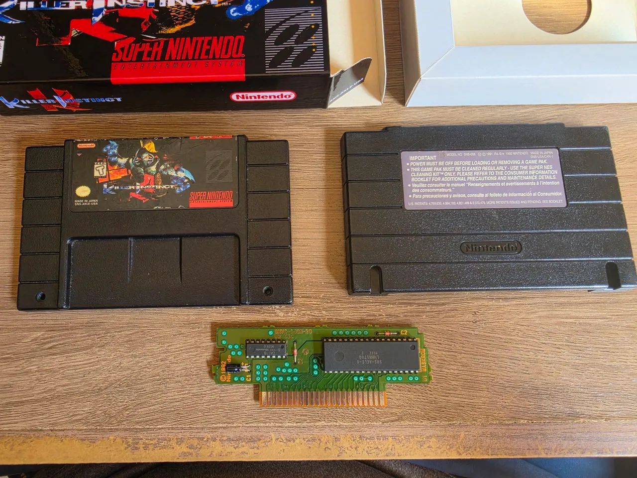 Jogo Killer Instinct - Super Nintendo - Loose