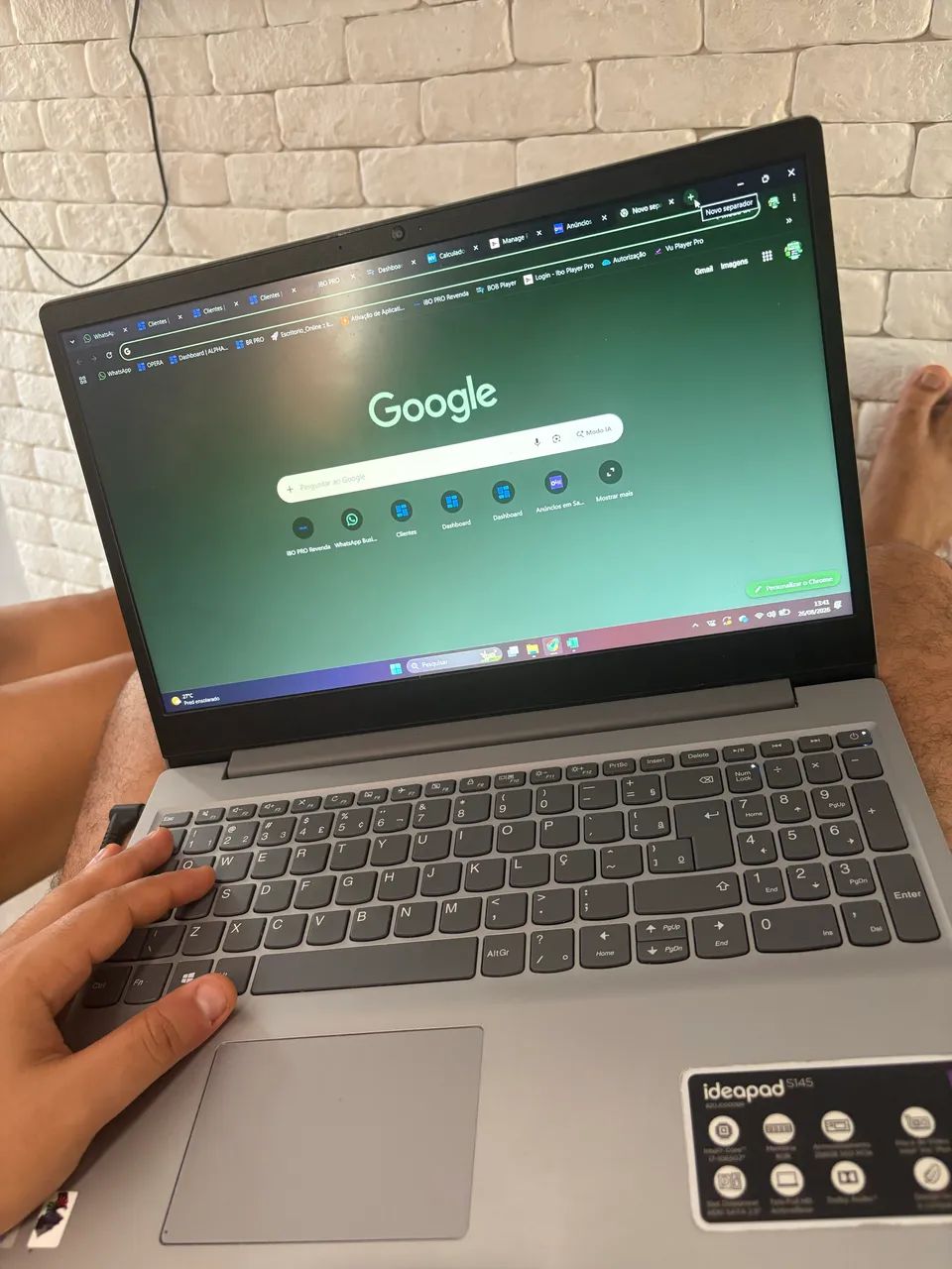 Notebook i7 10 geração 8gb de ram top