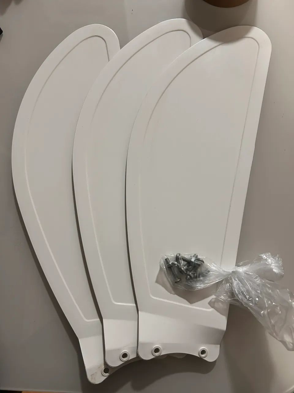 Kit 3 pás ventilar teto ventisol fast