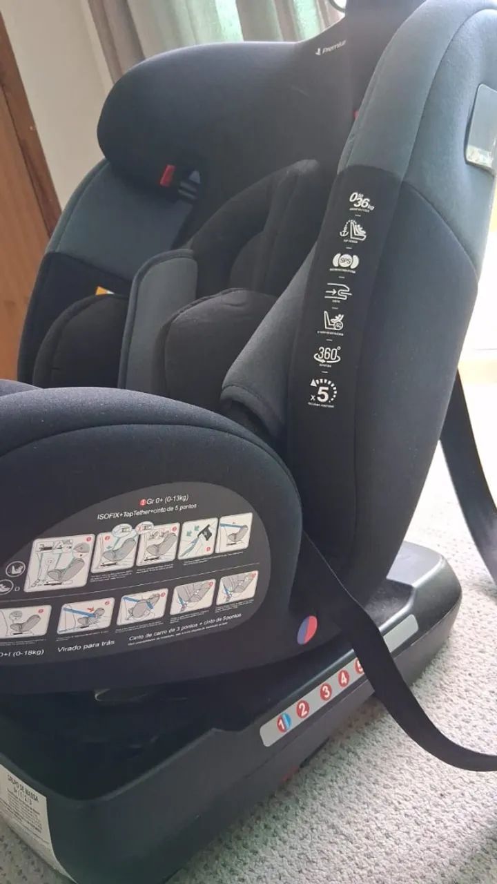 Cadeirinha auto Premium Baby 360° - Foto 5