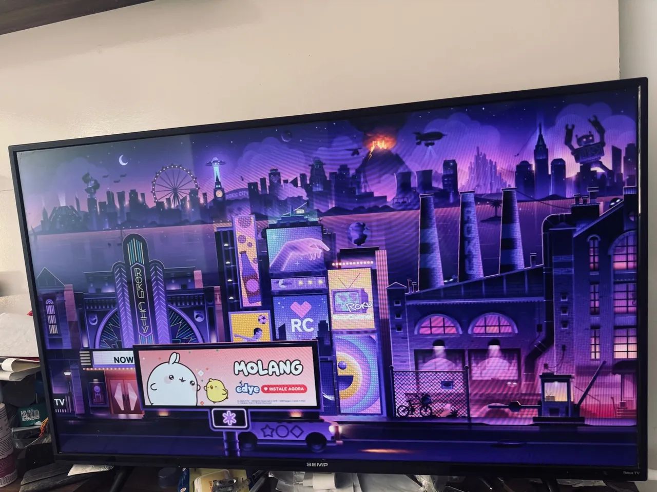 Tv semp 43 polegadas perfeita - Foto 2