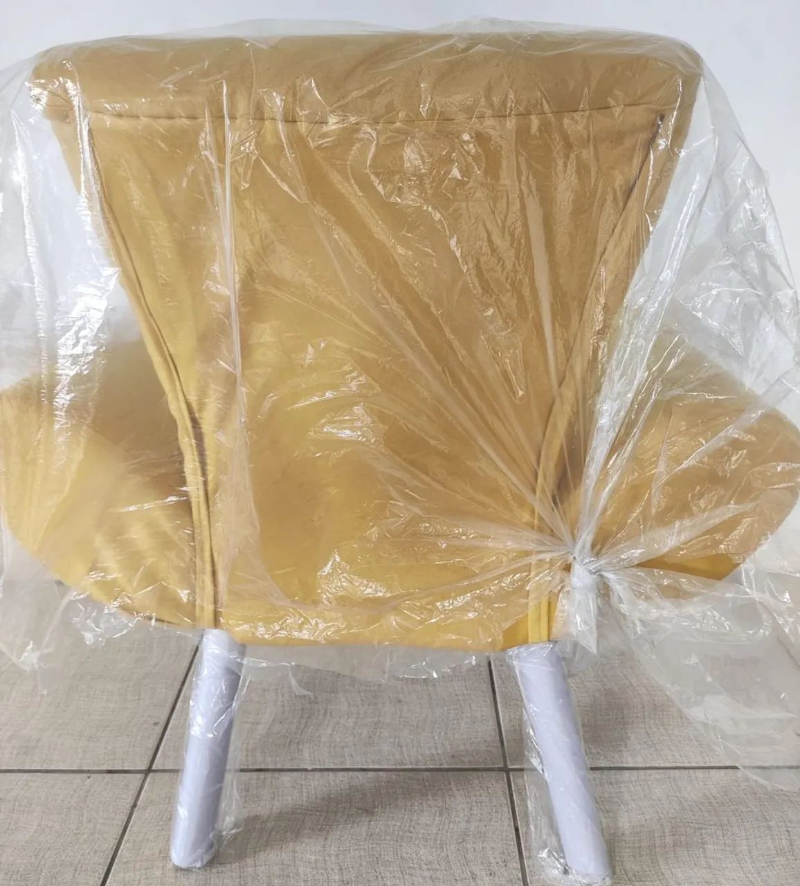 Poltronas confortável amarela - Foto 3