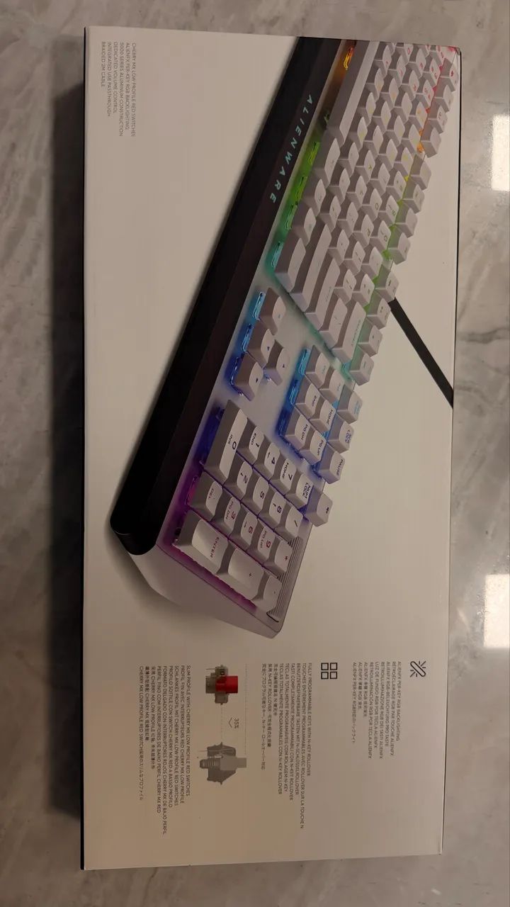 Teclado Mecânico Alienware AW510K RGB - Foto 5