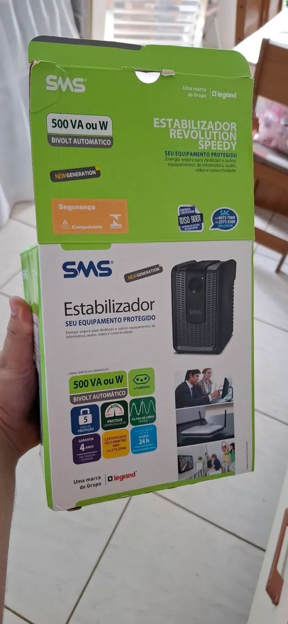 Estabilizador SMS 500VA