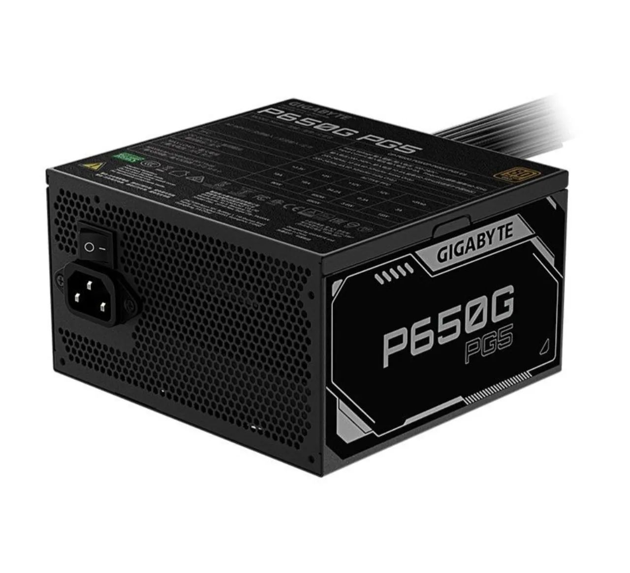 Fonte Gigabyte P650G, 650W, 80 Plus Gold