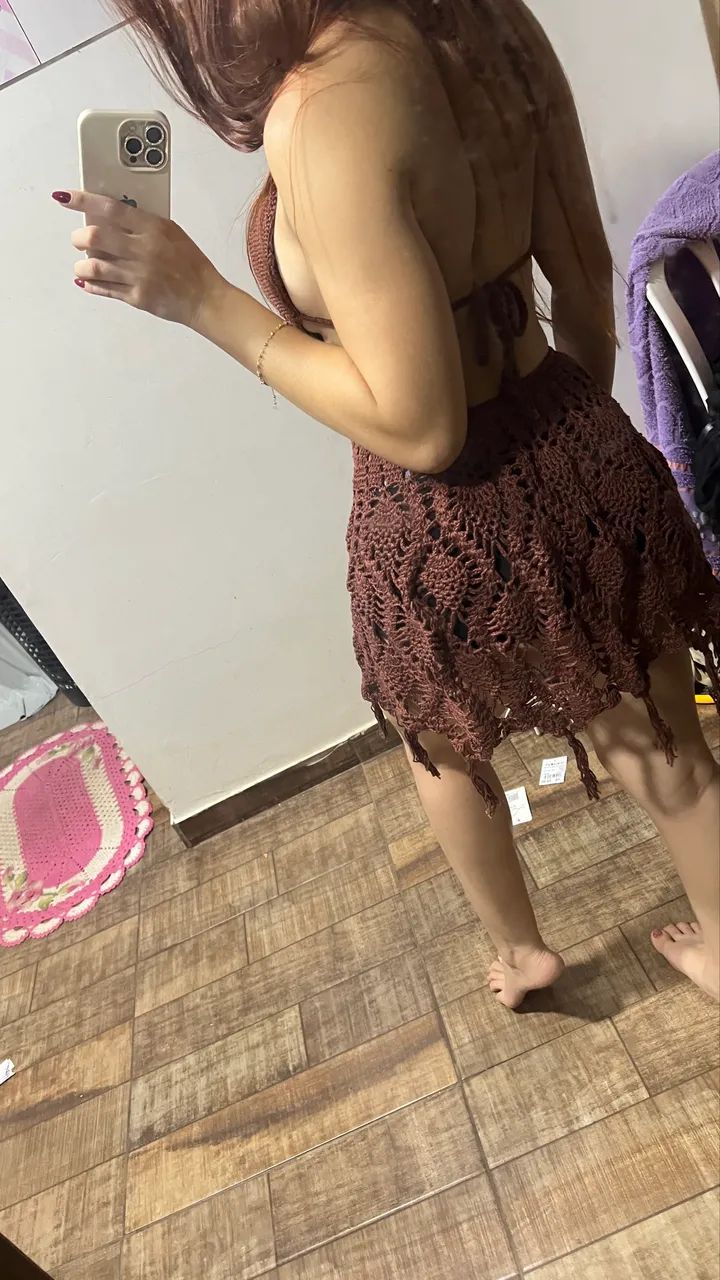 VESTIDO DE CROCHÊ  - Foto 2