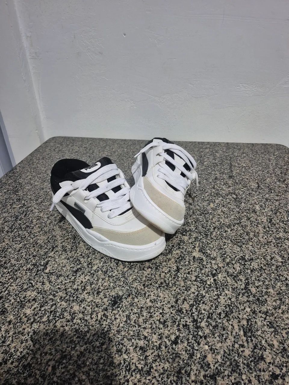 puma SKT, branco e preto - Foto 2